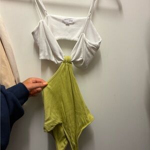 Vestique Sleeveless Cut Out Bodysuit